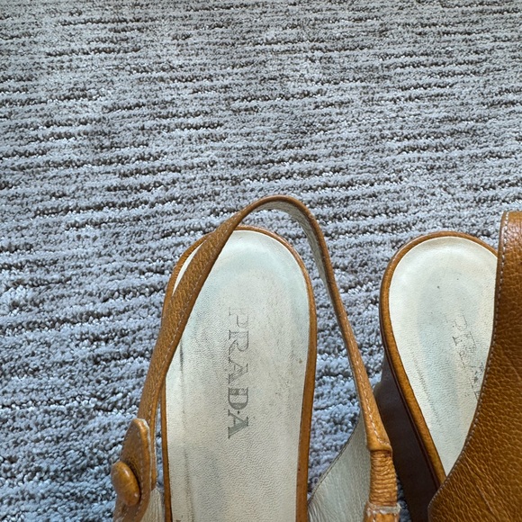 Prada Slingback Sandals - Picture 2 of 10